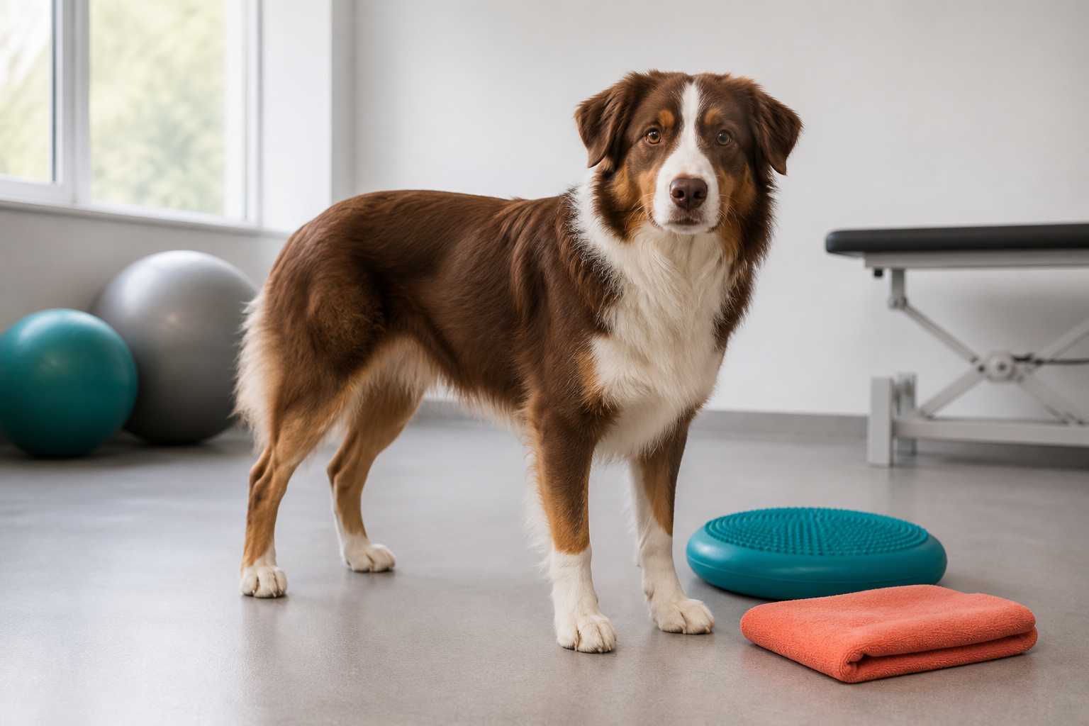 Illustrative Darstellung zum Ratgeberthema Kreuzbandriss beim Hund: OP-Kosten und Absicherung einordnen